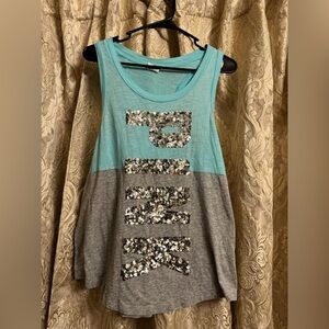 Victoria Secret PINK sequin tank top